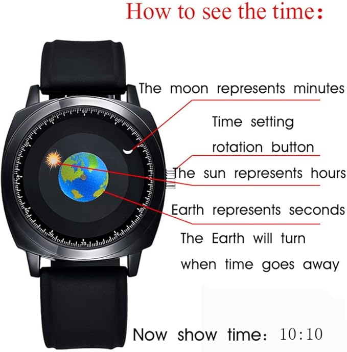 Earthonline Handsome Quartz Watch