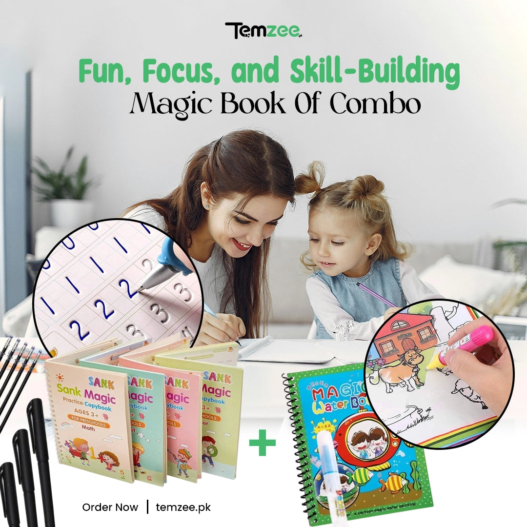 Magic Book Of Combo Set Of 5