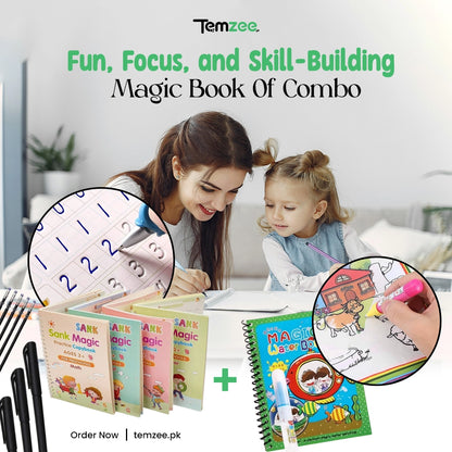 Magic Book Of Combo Set Of 5
