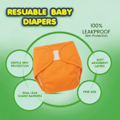 Kids 300x Reusable Comfy Diaper