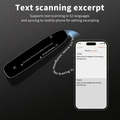 AI Pen Reading & Translation in 100 Languages