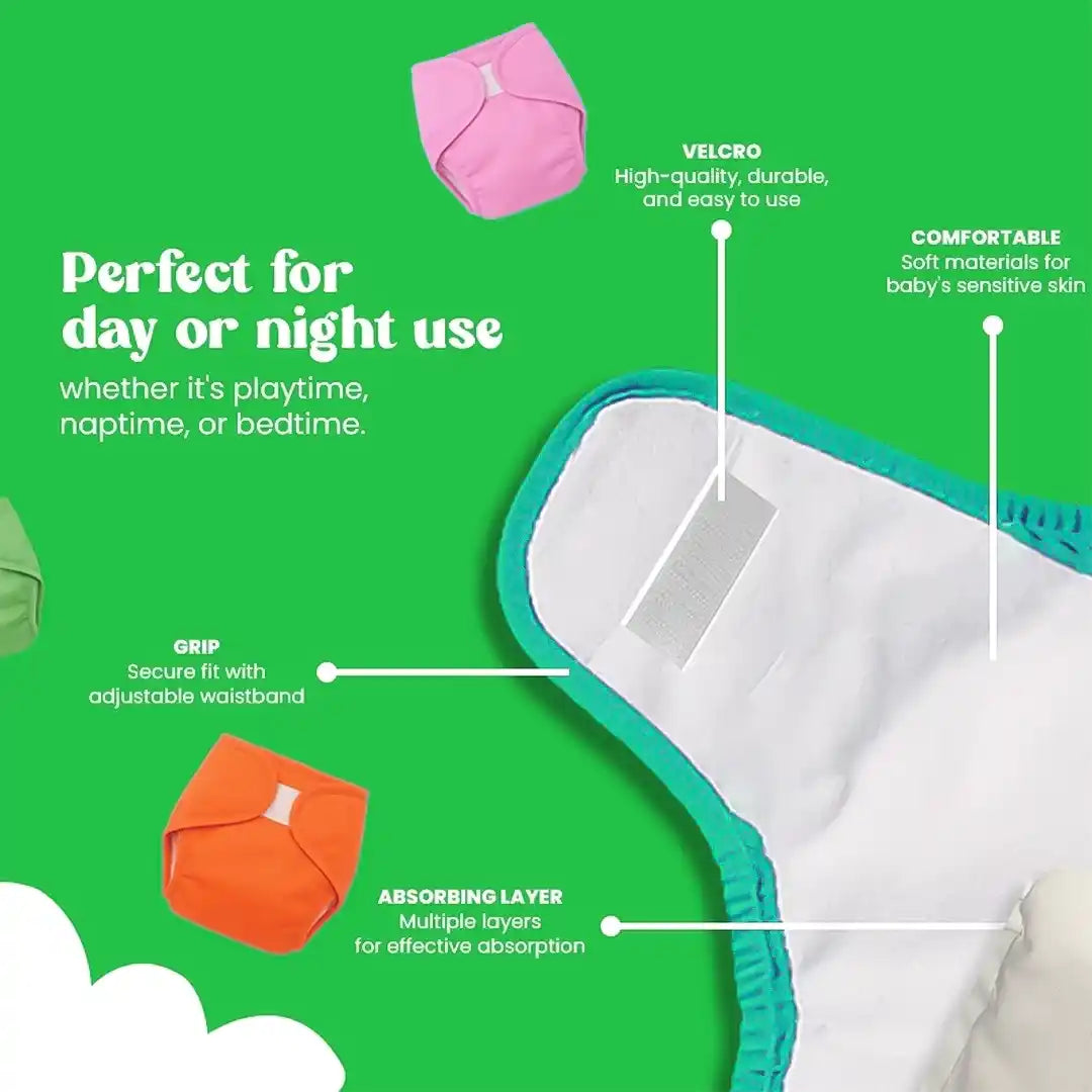 Kids 300x Reusable Comfy Diaper
