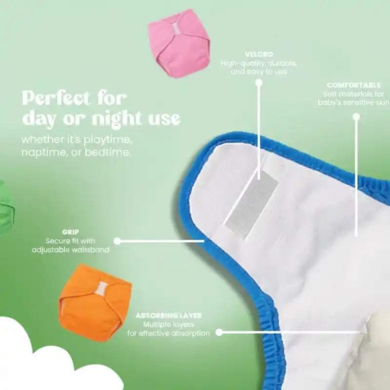 Kids 300x Reusable Comfy Diaper