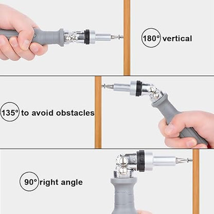 Heavy-Duty Manual Ratchet Screwdriver Set