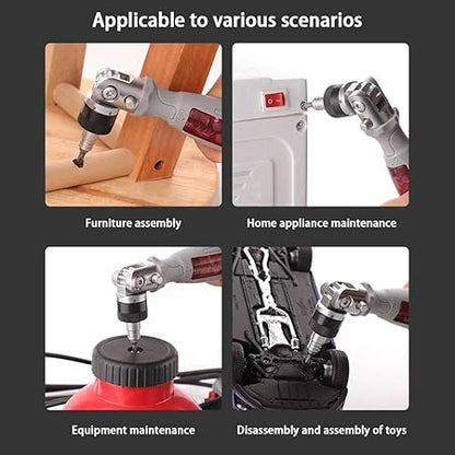 Heavy-Duty Manual Ratchet Screwdriver Set