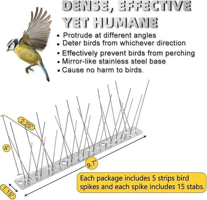 Bird Repellent Spikes