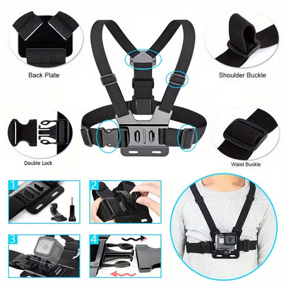 Chest Mount Mobile Holder Strap
