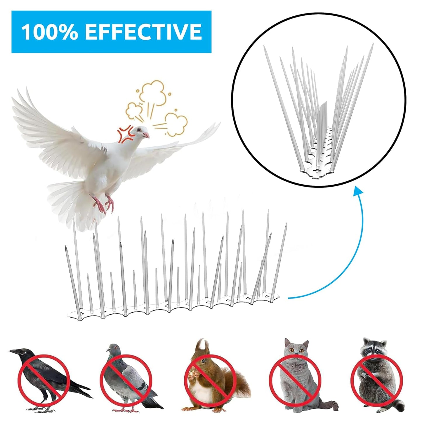 Bird Repellent Spikes