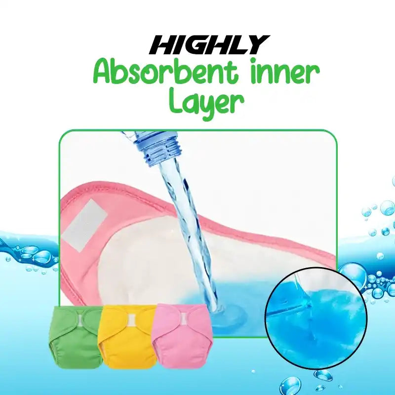 Kids 300x Reusable Comfy Diaper