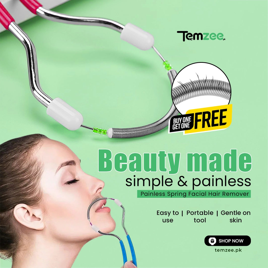 Painless Spring Facial Hair Remover