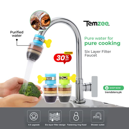 Six Layer Filter Faucet