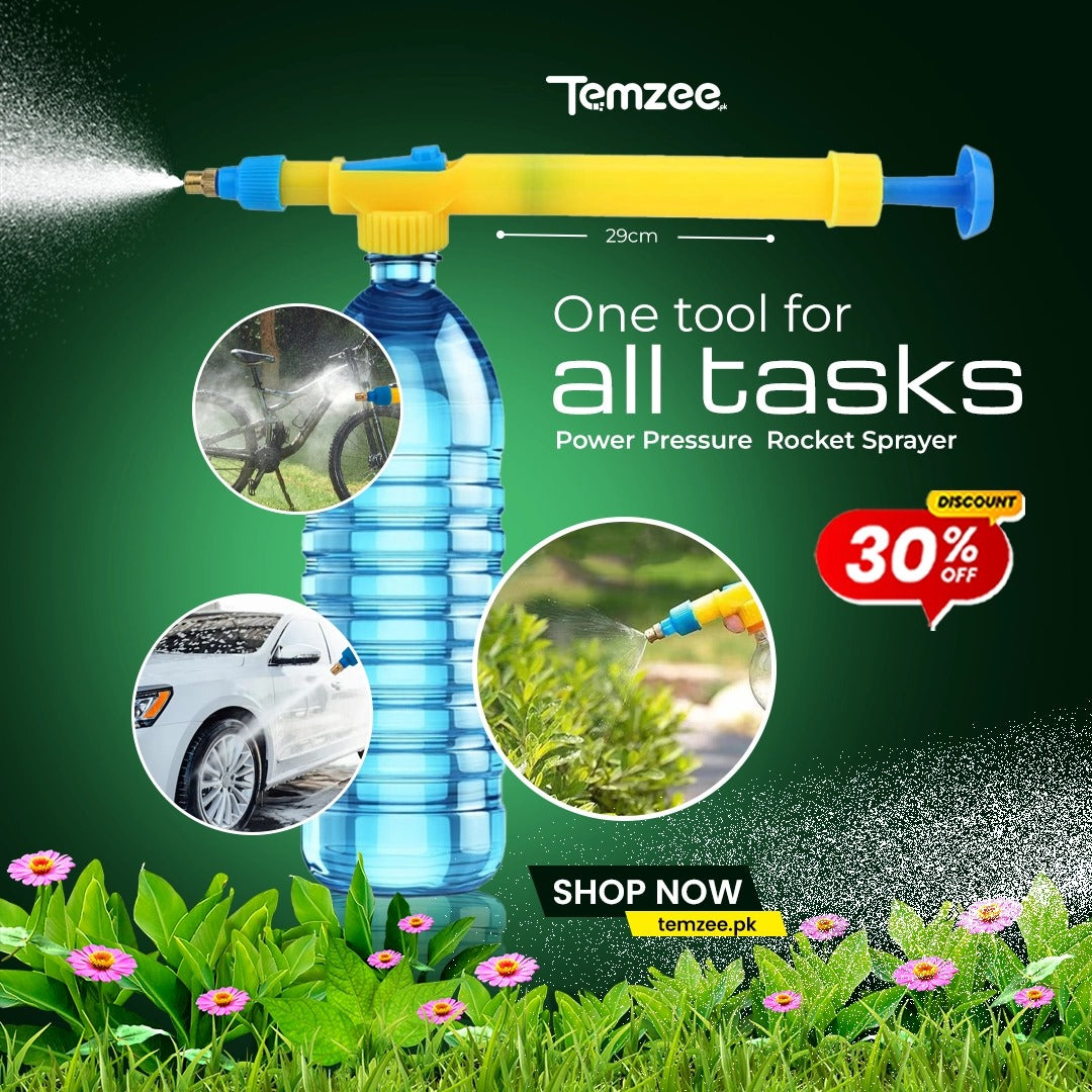 Power Pressure Rocket Sprayer