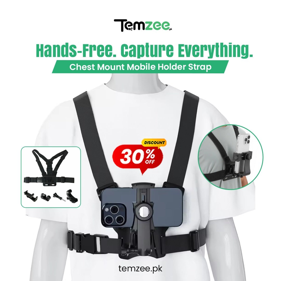 Chest Mount Mobile Holder Strap