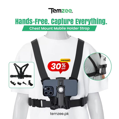 Chest Mount Mobile Holder Strap