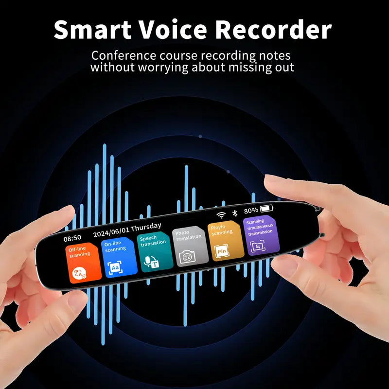 AI Pen Reading & Translation in 100 Languages