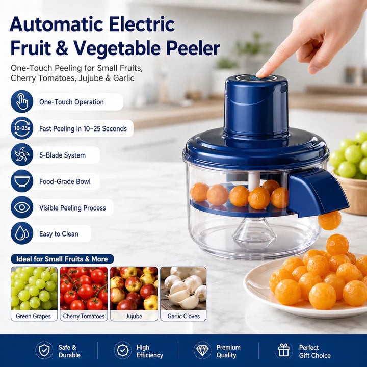 Rechargeable Automatic Electric Peeler