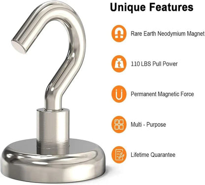 Super Strong Magnetic Hooks