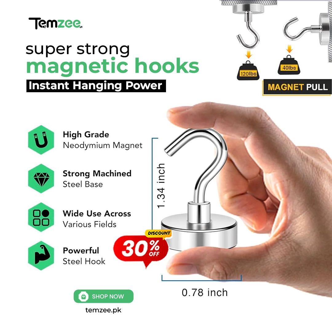 Super Strong Magnetic Hooks