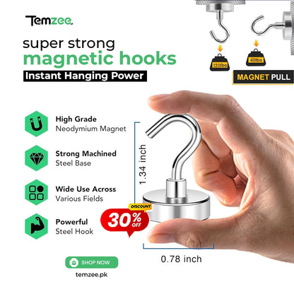 Super Strong Magnetic Hooks